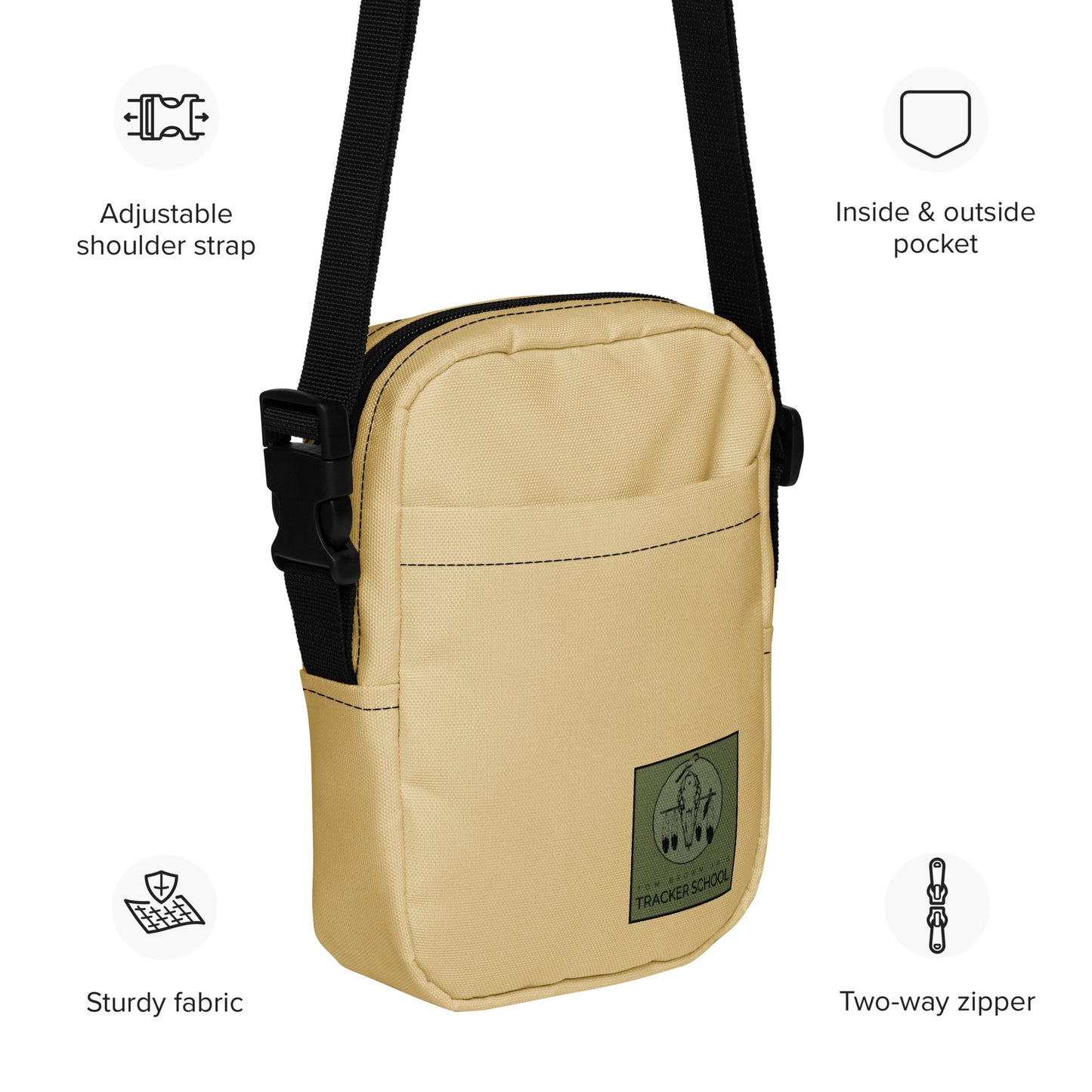 Utility Crossbody Bag - Sand