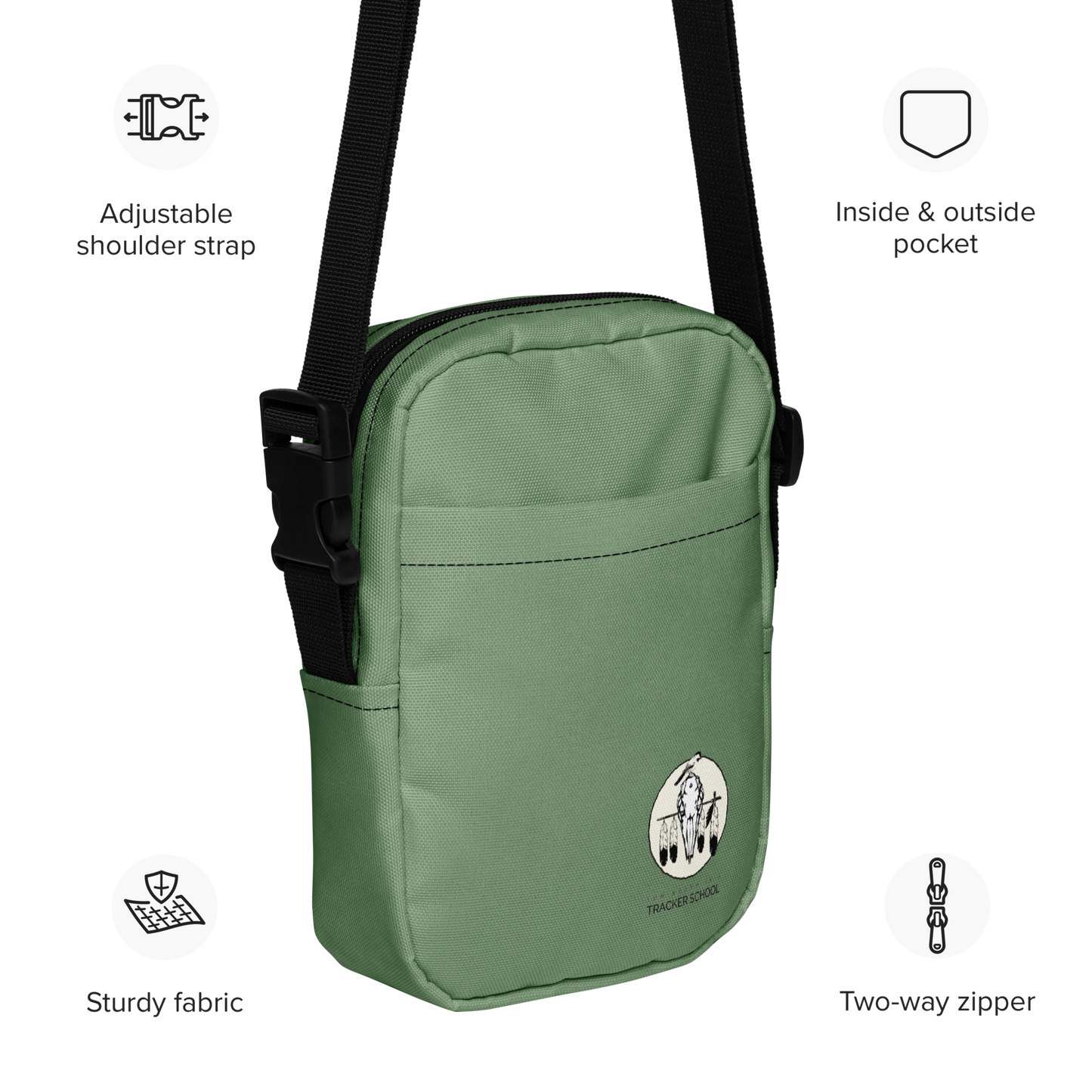 Utility Crossbody Bag - Lichen