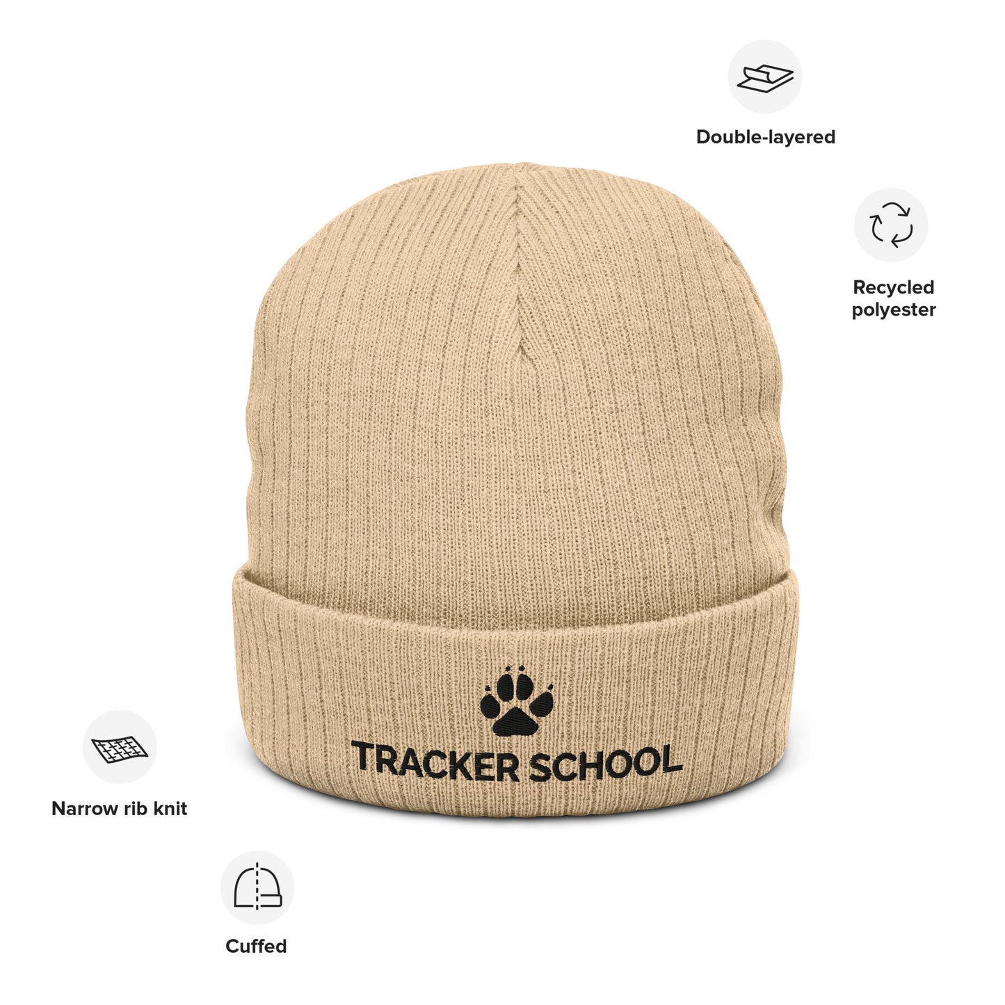 Ribbed Knit Beanie