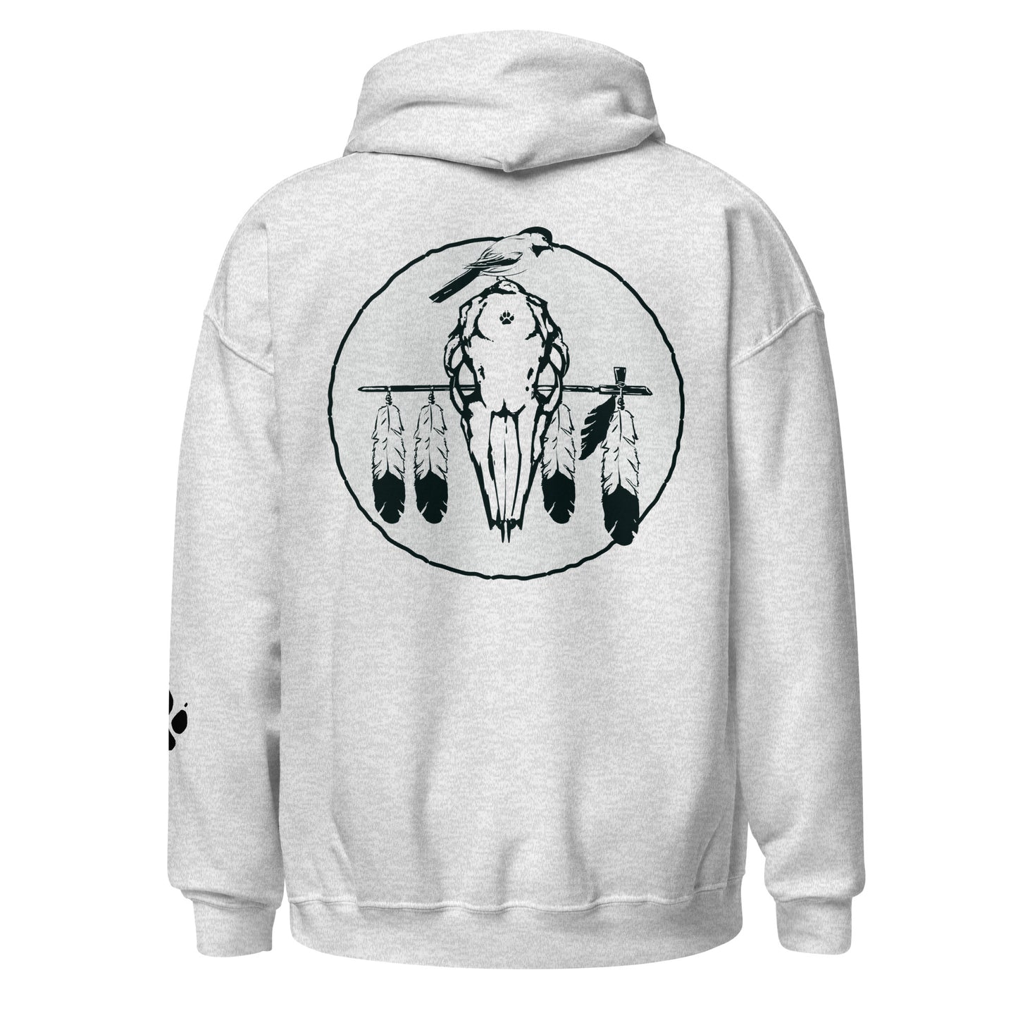Unisex Shield Back Hoodie