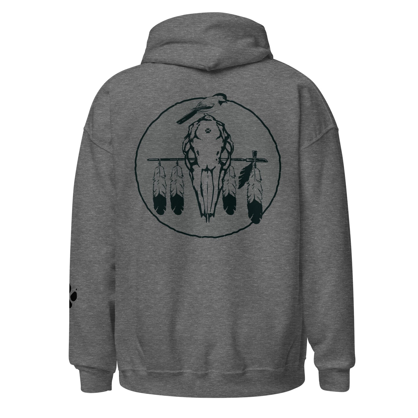 Unisex Shield Back Hoodie