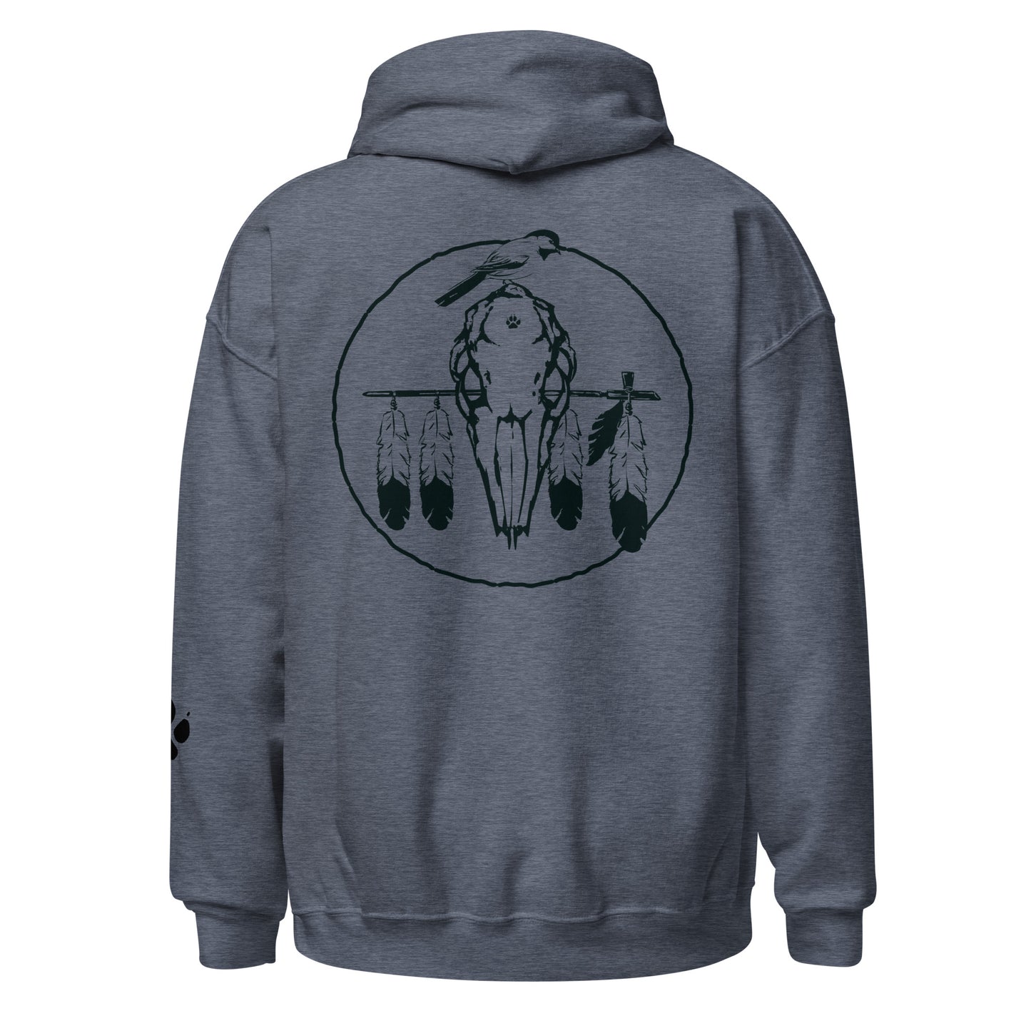 Unisex Shield Back Hoodie