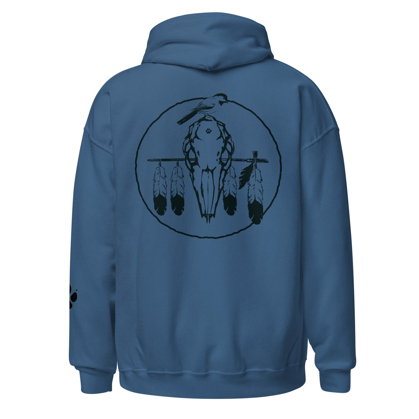 Unisex Shield Back Hoodie