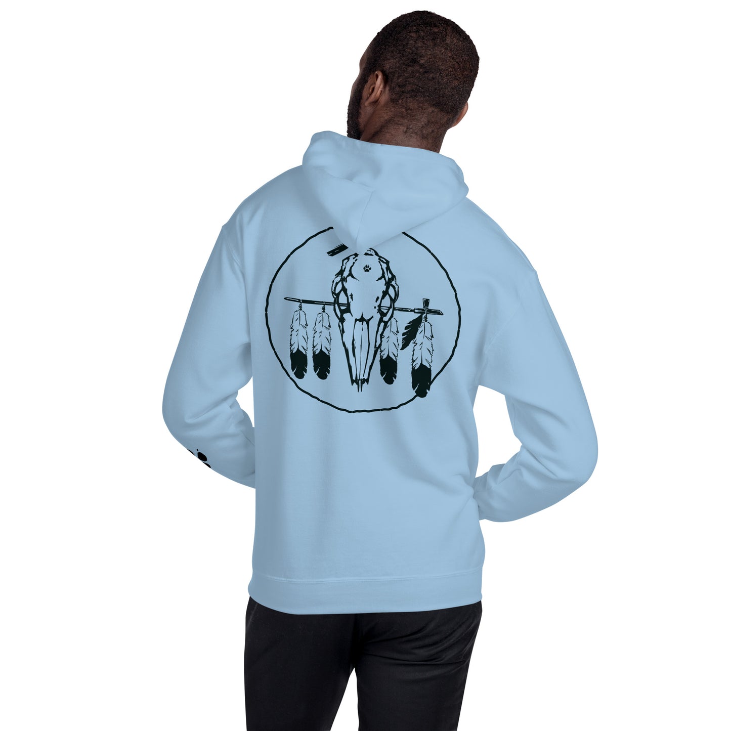 Unisex Shield Back Hoodie