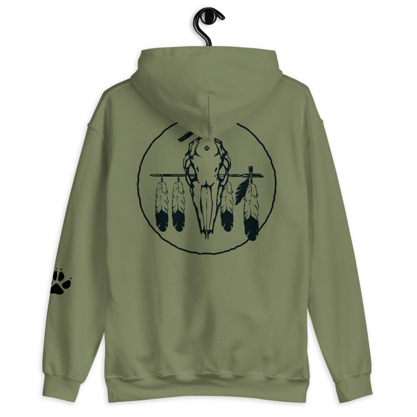 Unisex Shield Back Hoodie