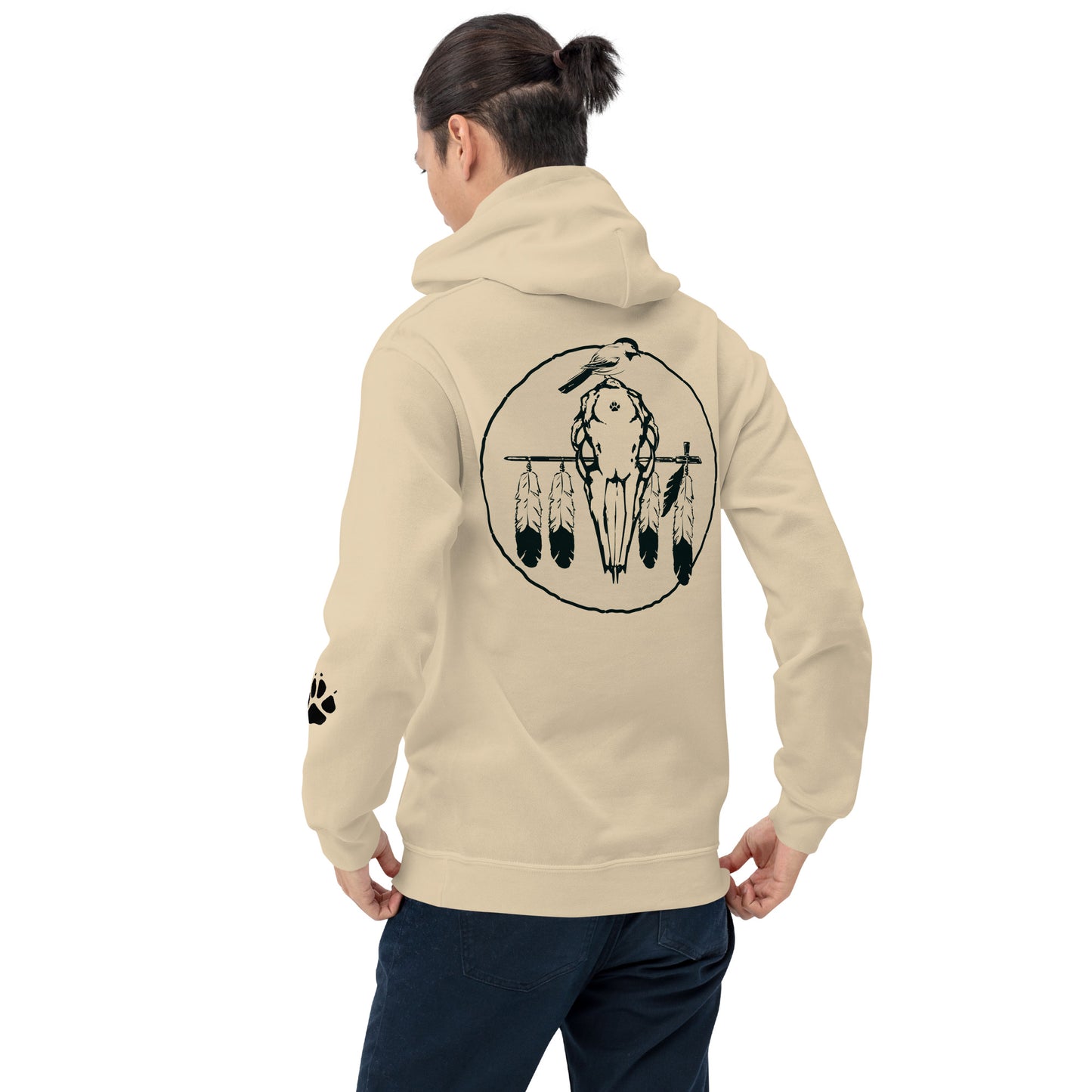 Unisex Shield Back Hoodie
