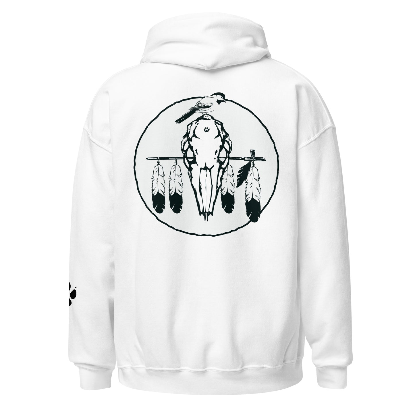 Unisex Shield Back Hoodie
