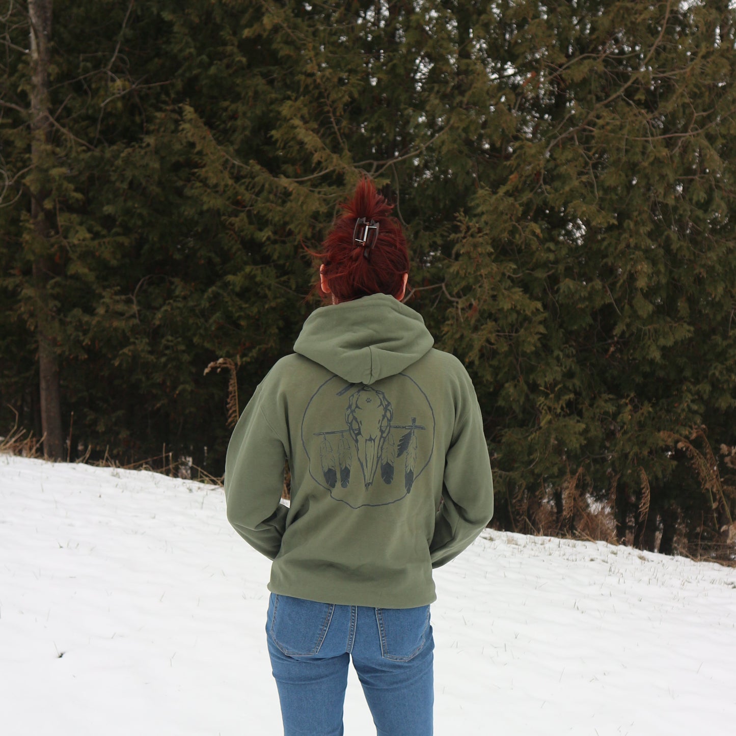 Shield Back Hoodie