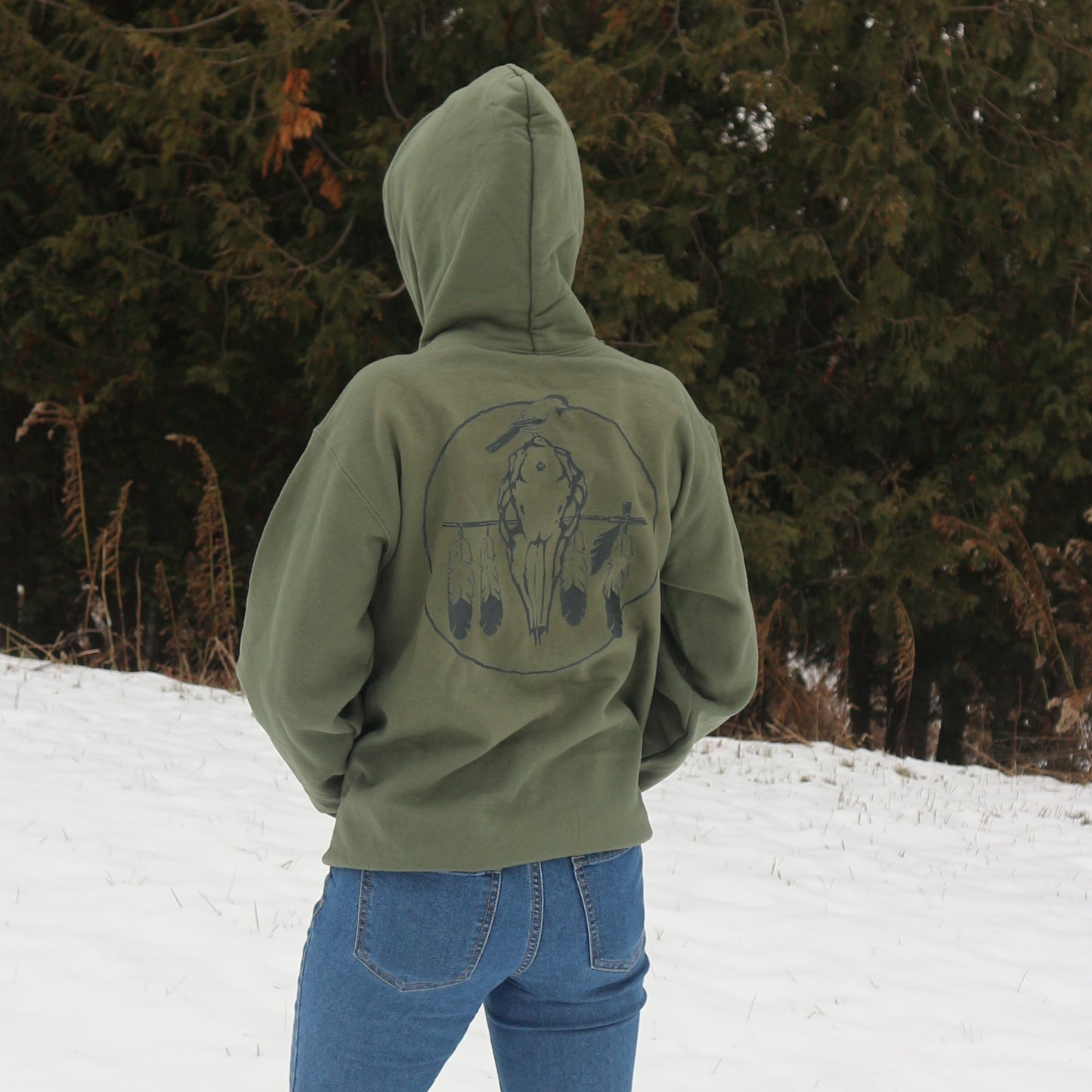 Shield Back Hoodie