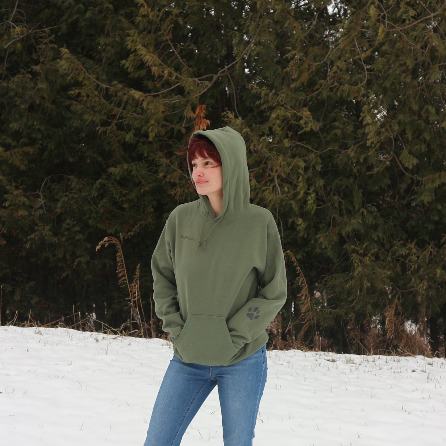 Shield Back Hoodie