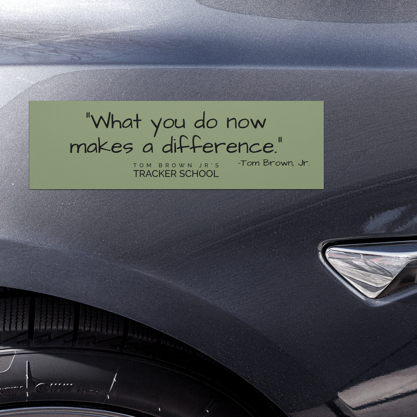 Make a difference car magnet