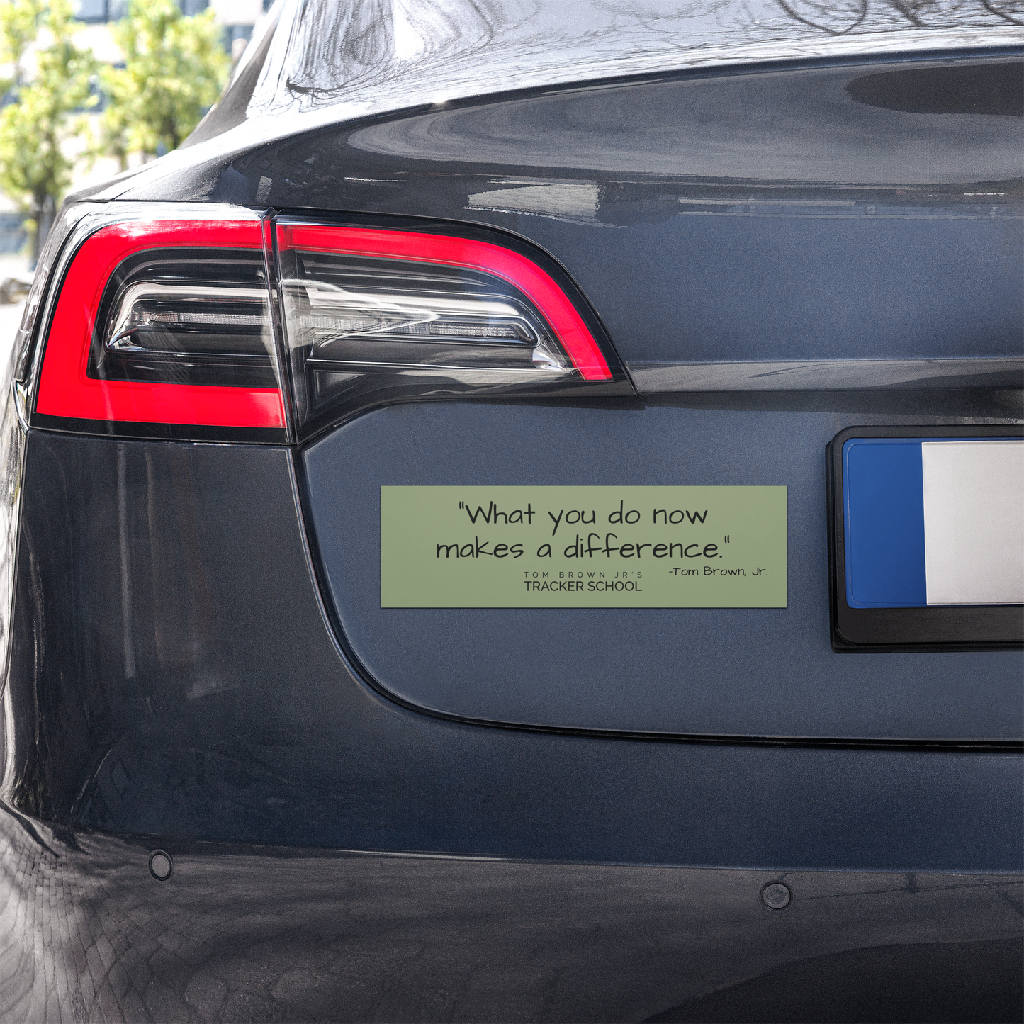 Make a difference car magnet