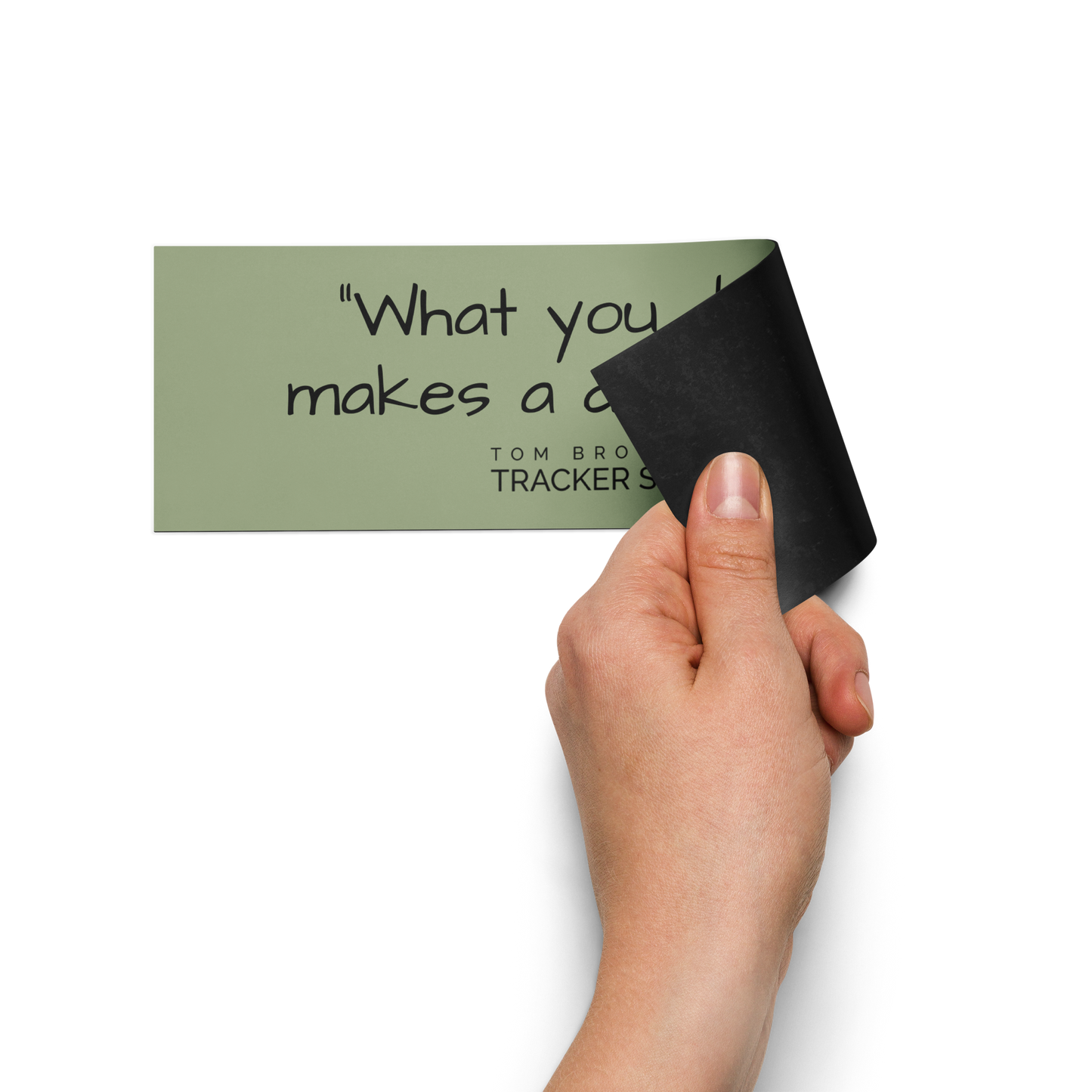 Make a difference car magnet
