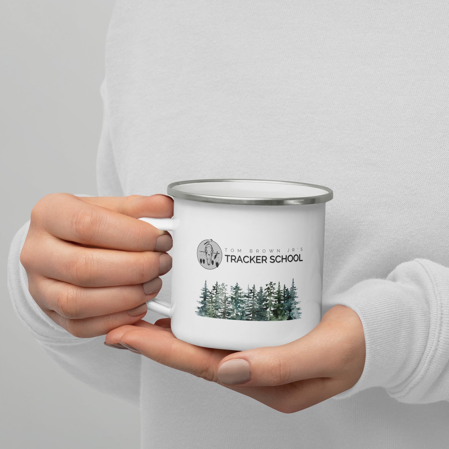 Enamel Mug - Trees