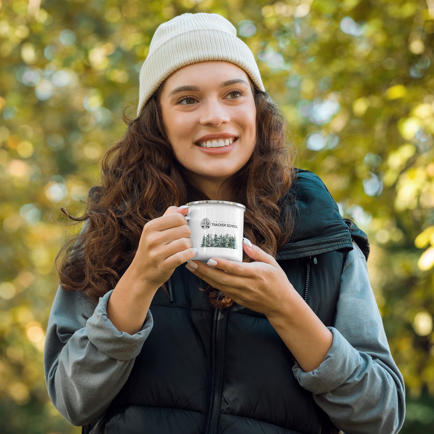 Enamel Mug - Trees