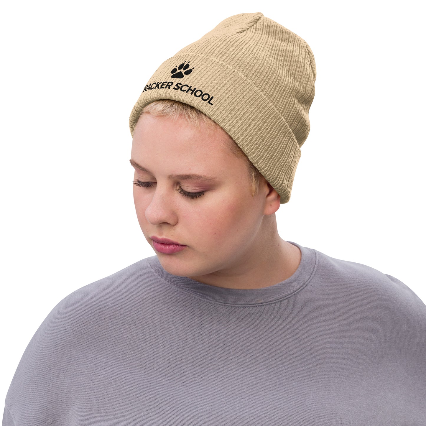 Ribbed Knit Beanie